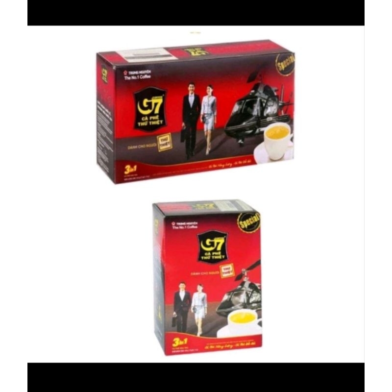 Cà Phê G7 3in1 Hoà Tan Trung Nguyên