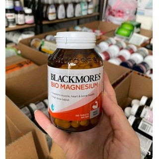 Blackmores Bio Magnesium - Hỗ Trợ Bổ Sung Magie Tự Nhiên, 50v, 150v