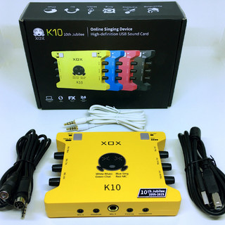 Sound card dành cho Micro thu âm XOX K10 Phiên bản đặc biệt 2020.có Bảo hàng chính hãng