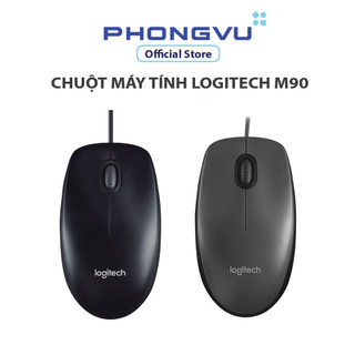 Chuột máy tính Logitech M90 xám-đen (910-001795) - Bảo hành 36 tháng