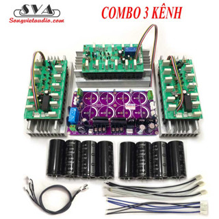 COMBO 3 KÊNH (CÔNG SUẤT 12 SÒ ROLE) + MẠCH NGUỒN 8 TỤ ĐA NĂNG