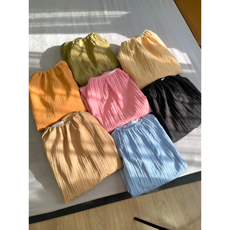 Váy suông đũi dáng dài, có túi sườn - ảnh chính chủ