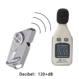 Còi đa năng EDC Tacray titanium