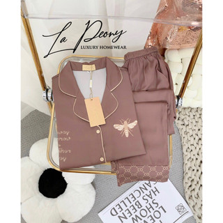 [5 Mẫu] Bộ Pijama Ngắn Tay Chất Lụa Mịn Luxury