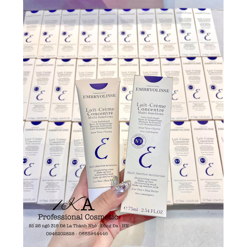 Kem lót dưỡng ẩm Embryolisse siêu cấp ẩm(mẫu mới)