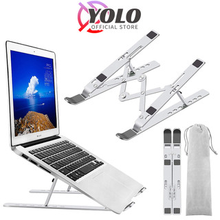 Giá đỡ Laptop MacBook Ultrabook iPad điều chỉnh độ cao tản nhiệt dễ dàng gấp gọn Phụ Kiện Chấn Thiên