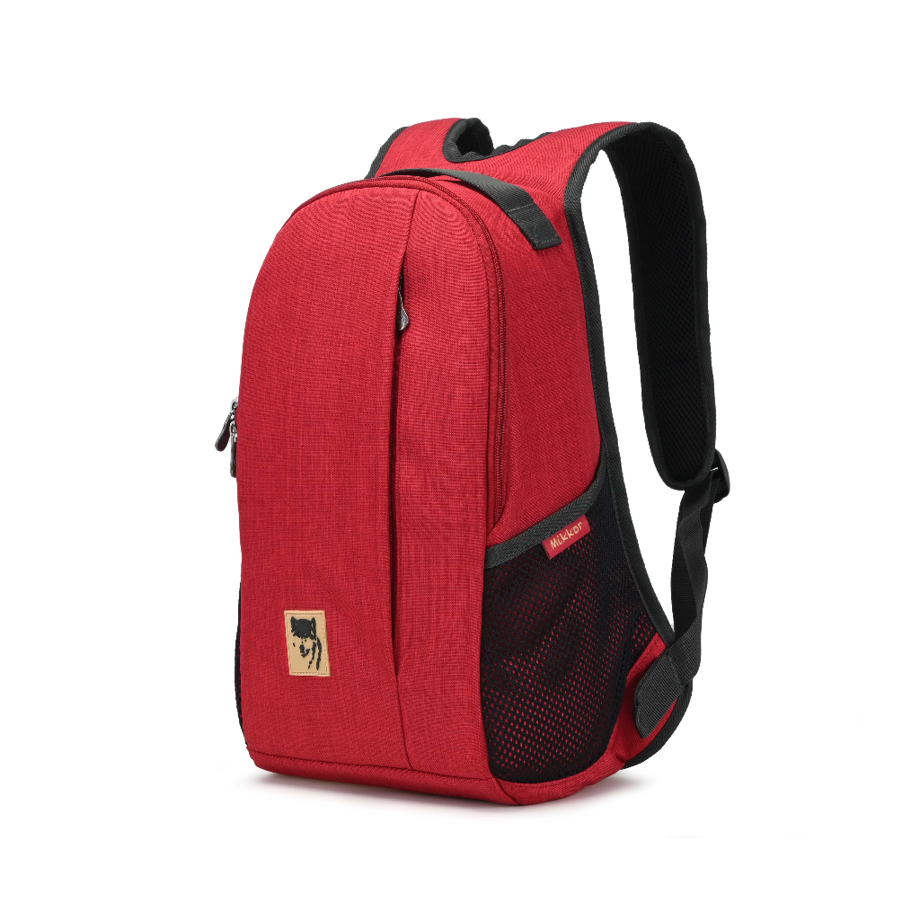 Ba lô thời trang Mikkor The Ivy màu đỏ, hàng chính hãng