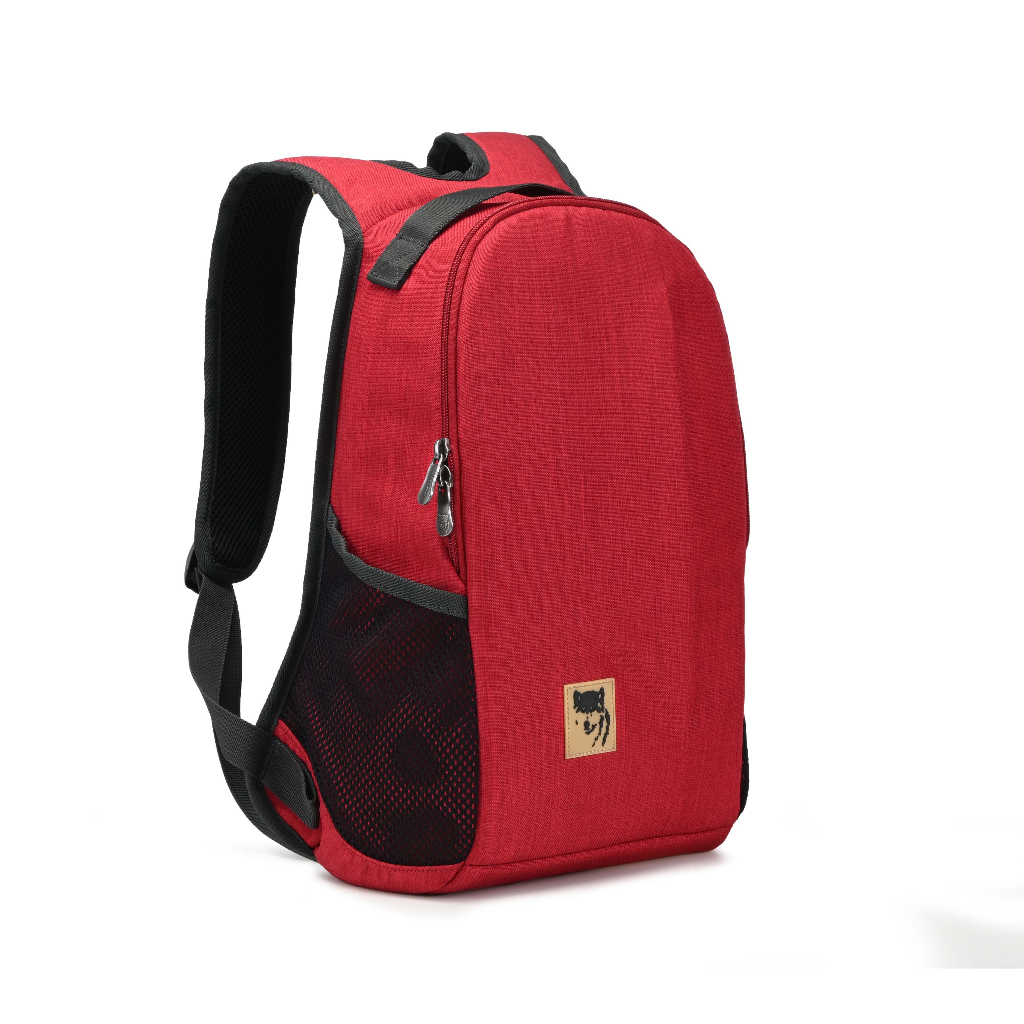 Ba lô thời trang Mikkor The Ivy màu đỏ, hàng chính hãng
