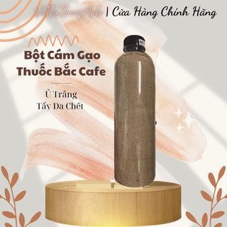 Bột cám gạo bắc tẩy da chết cafe chai 500gr