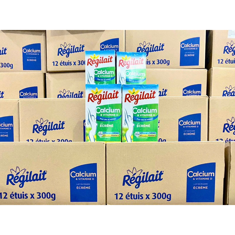 Sữa bột Canxi Régilait Calcium & Vitamin D hộp 300gr