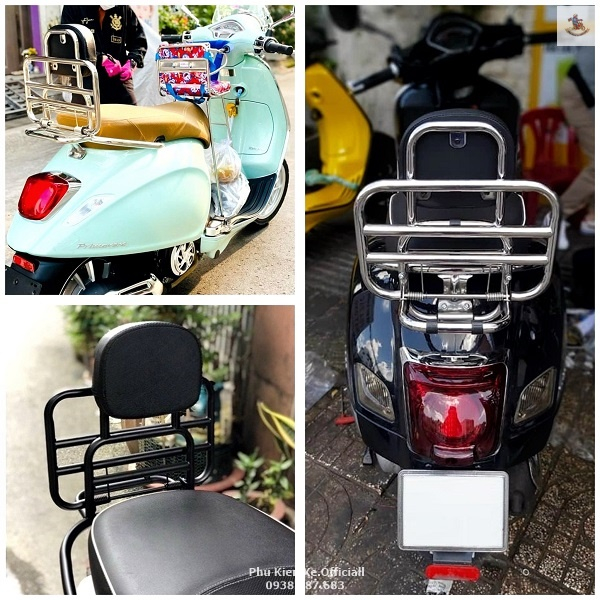 Baga Sau Vespa Tựa Lưng Có Đệm
