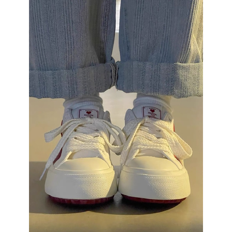GIÀY SNEAKER VẢI BASIC S31 ĐẾ CAO 3CM ĐI HỌC