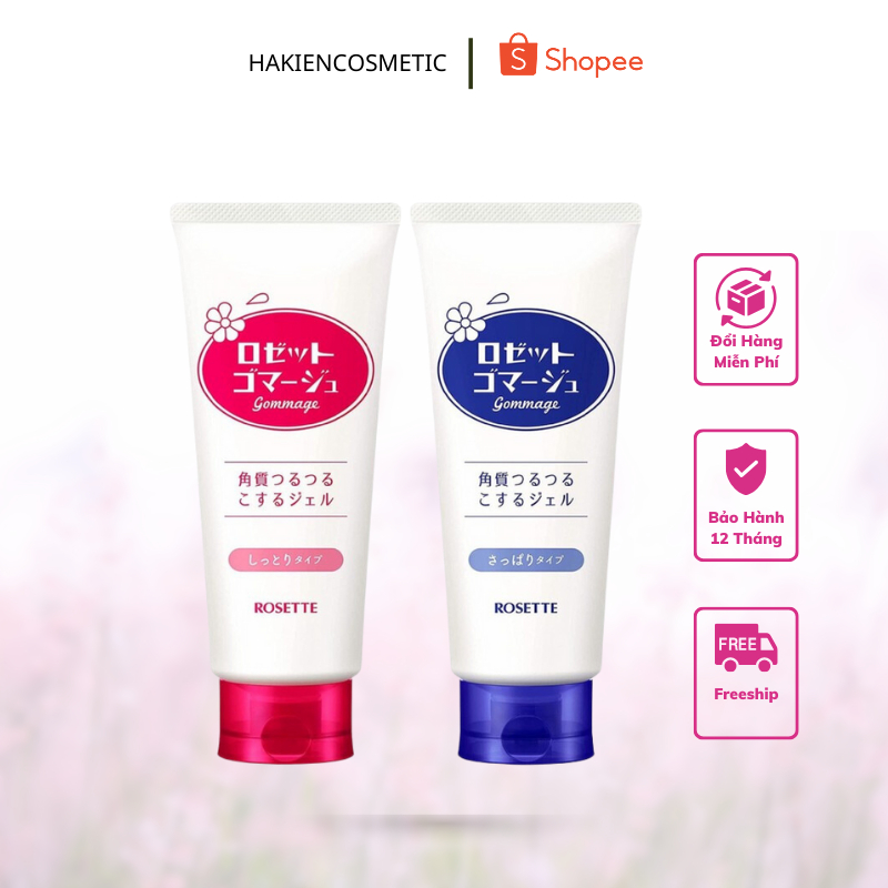 Gel tẩy tế bào chết Rosette Peeling Gel Nhật Bản