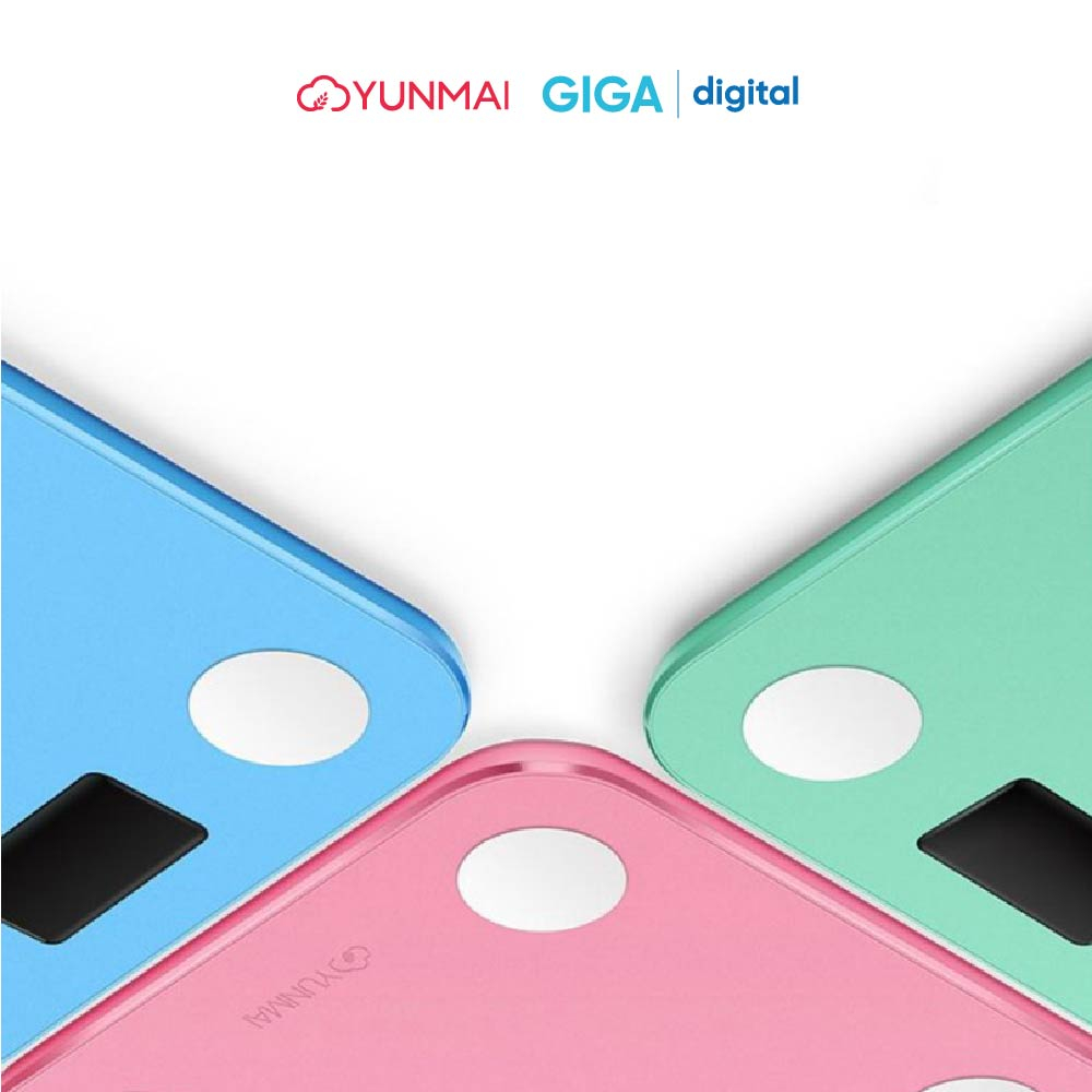 Cân điện tử thông minh Yunmai mini M1501 - Màn hình LED - Kết nối Bluetooth - Bh 12 Tháng