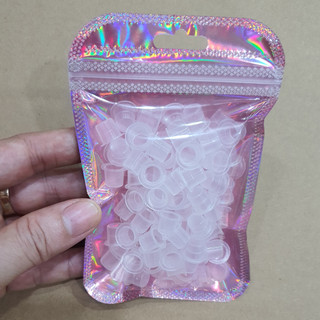 Chum silicon đựng mực xăm nhỏ , chum nhựa, đế mica, đế silicone nhiều màu