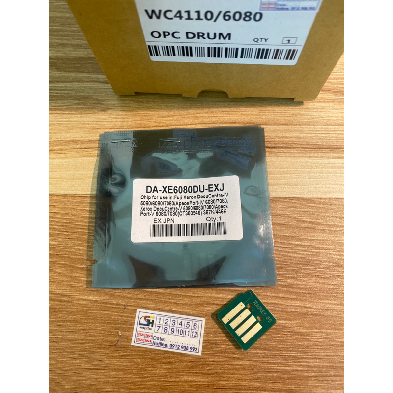 Chíp trống máy photo Fuji Xerox DC - IV 5080 | 6080 | 7080 (CT201827) - V5080 | 6080 | 7080 (CT20182