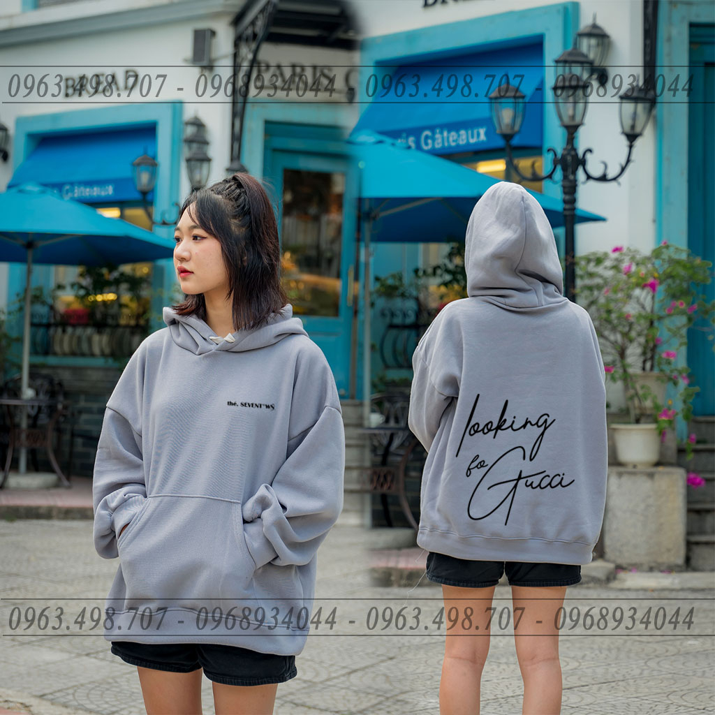 Áo Hoodie The Sevent WN Nỉ Bông Cao Cấp Full 4 Màu Dễ Phối Đồ