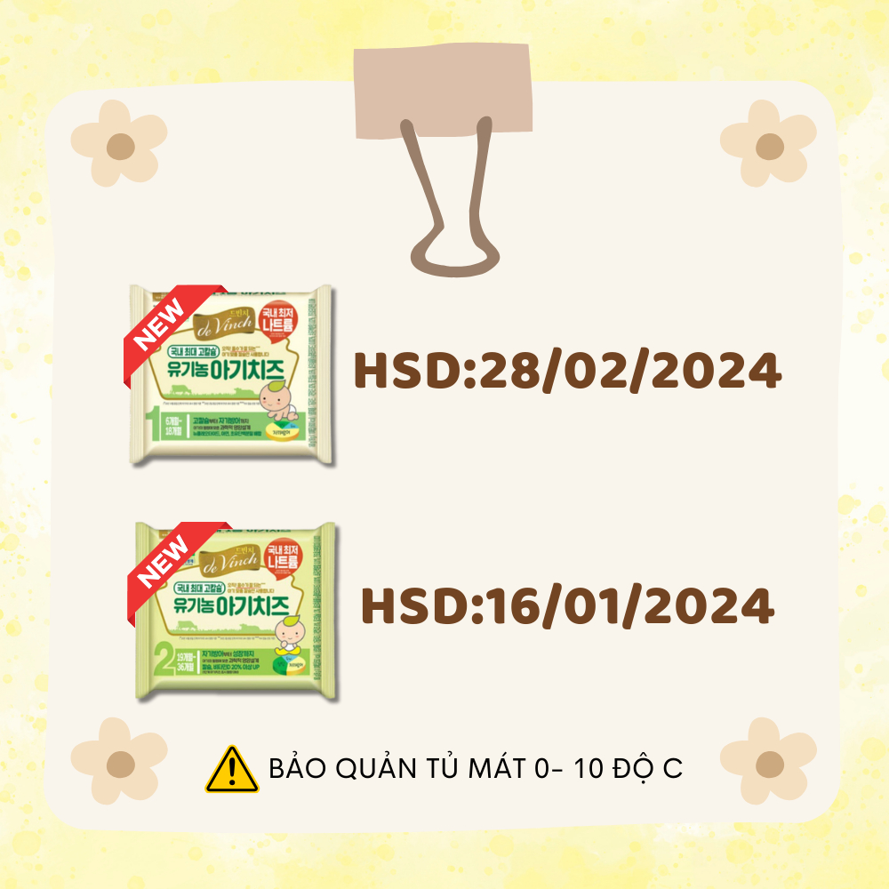 Combo 2 gói phô mai hữu cơ tách muối Namyang và 2 gói bánh gạo hữu cơ Iggoya cho bé