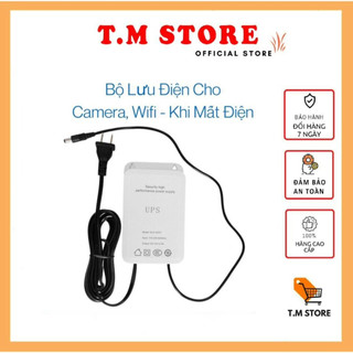 Bộ lưu điện dung lượng cao 3600mah wifi camera khi mất điện - ups 12v 2a