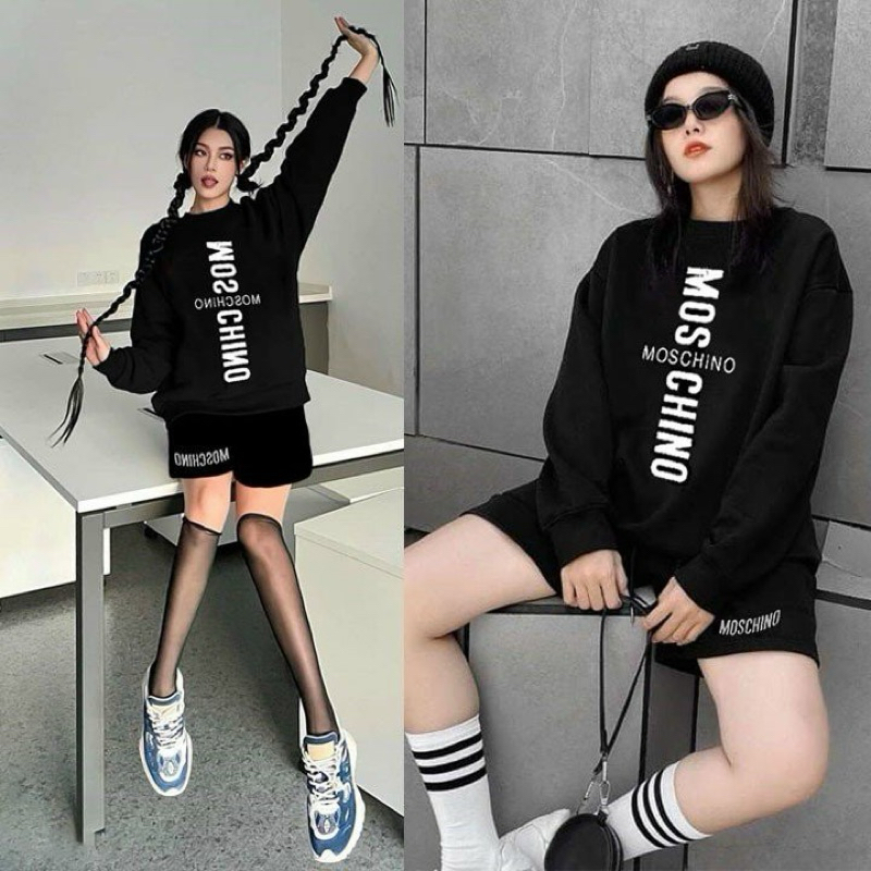 SET  BỘ TAY DÀI COTTON THÊU Q CHÂU CAO CẤP