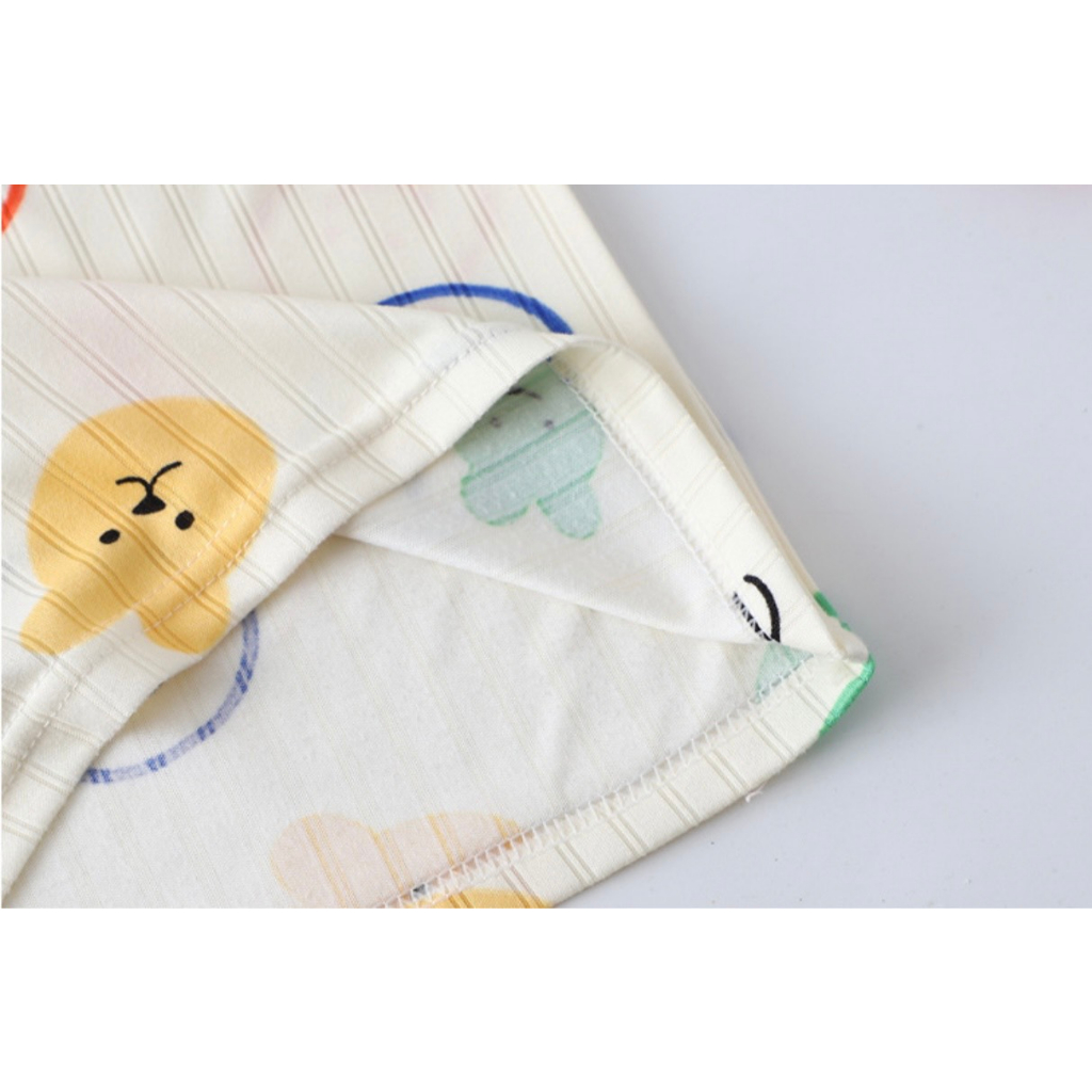 Bộ Đồ Dài Tay Xuân Thu Chất Cotton Mỏng Nhẹ Cho Bé Trai Bé Gái 𝟎𝟕𝐁𝐃𝐓