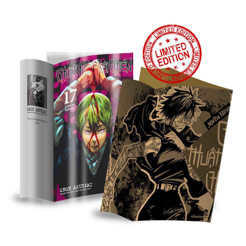 Sách Chú Thuật Hồi Chiến  Limited Edition - Bản Quyền