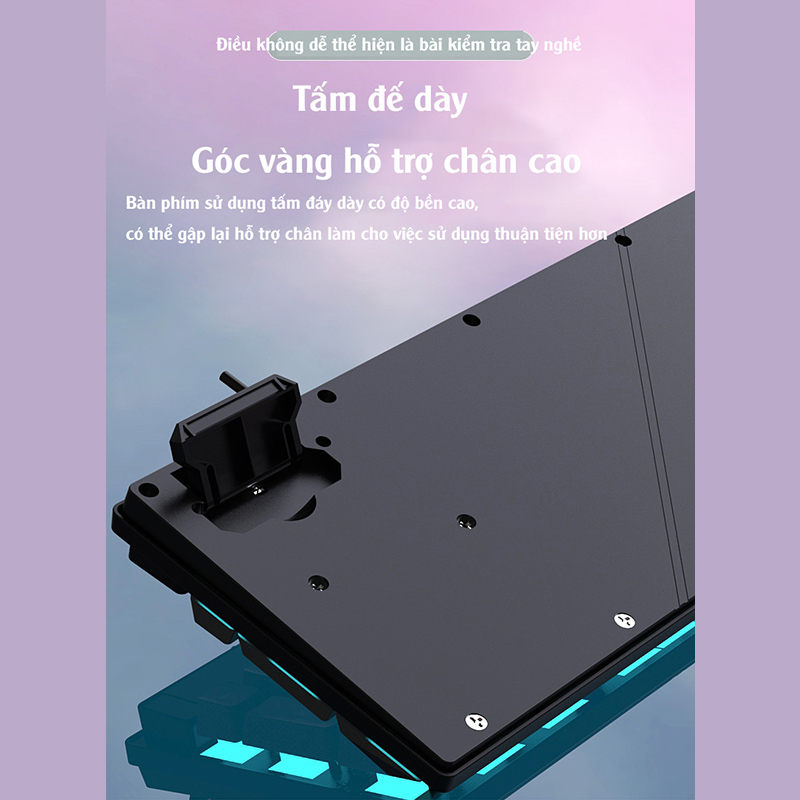 Bàn phím cơ máy tính bàn phím giả cơ bàn phím bàn phím cơ LED bàn phím bàn phím chơi game bàn phím có dây