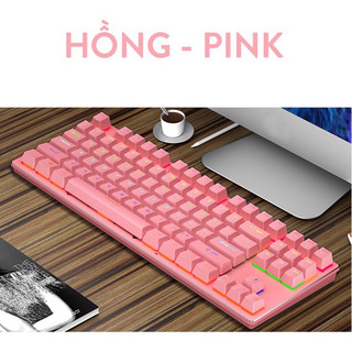 Bàn phím cơ K550 switch blue có led