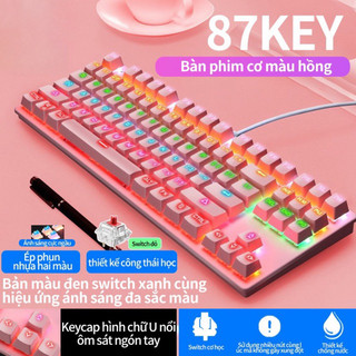 Bàn phím cơ K550 switch blue có led