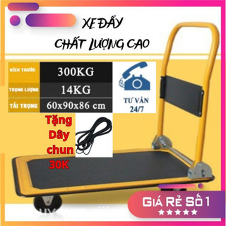 Xe đẩy hàng gấp gọn 4 bánh trọng tải 300kg