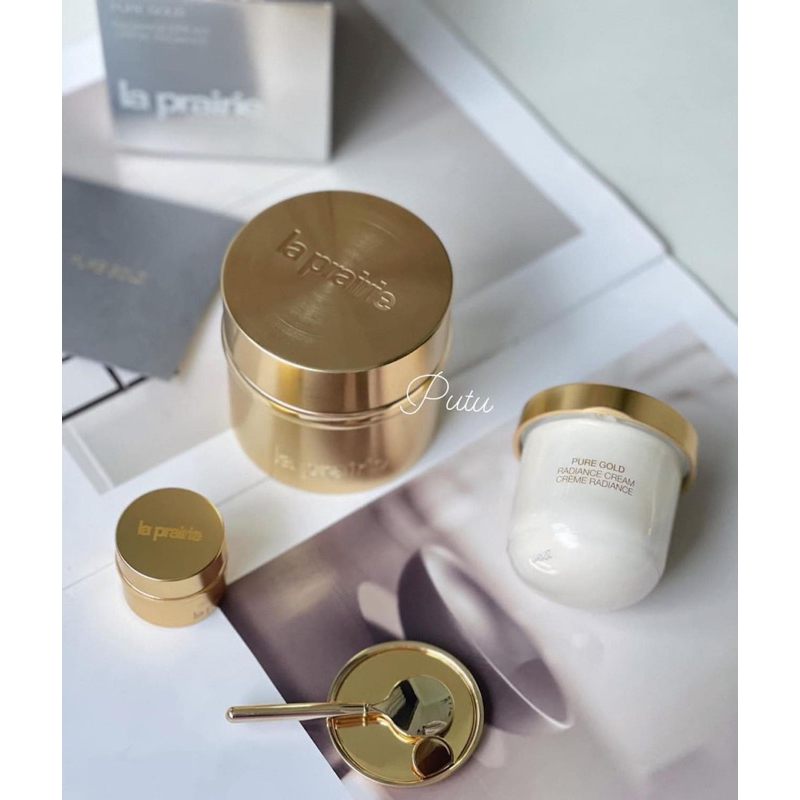 𝐋𝐀 𝐏𝐑𝐀𝐈𝐑𝐈𝐄 𝐏𝐔𝐑𝐄 𝐆𝐎𝐋𝐃 𝐑𝐀𝐃𝐈𝐀𝐍𝐂𝐄 𝐂𝐑𝐄𝐀𝐌 50ml Kem Dưỡng Trẻ Hoá Da