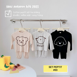 bộ dài thu đông bé trai bé gái