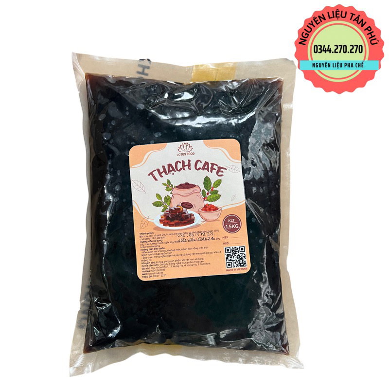 Thạch cà phê Bibi - Gói 1.5 kg