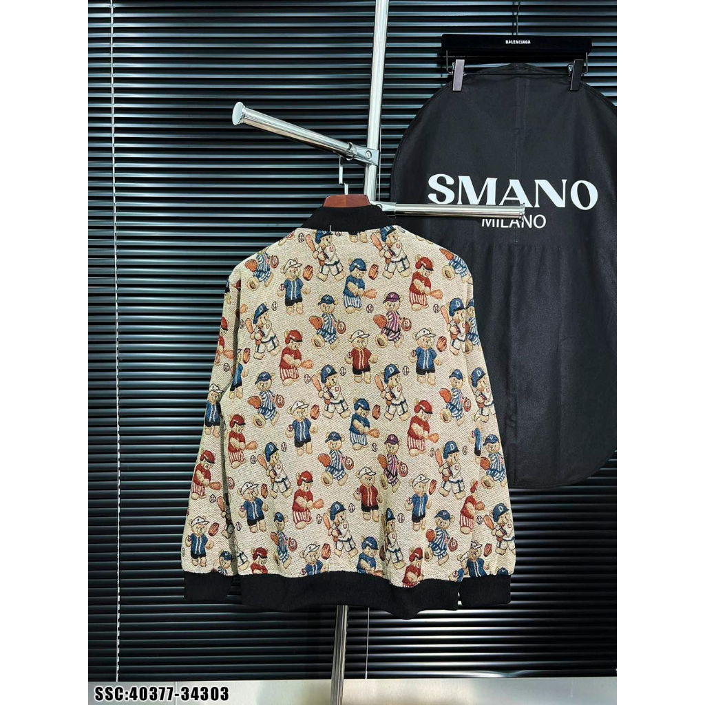 Áo Bomber nam AN24 chất gấm lụa tàu hai lớp dáng thể thao năng động