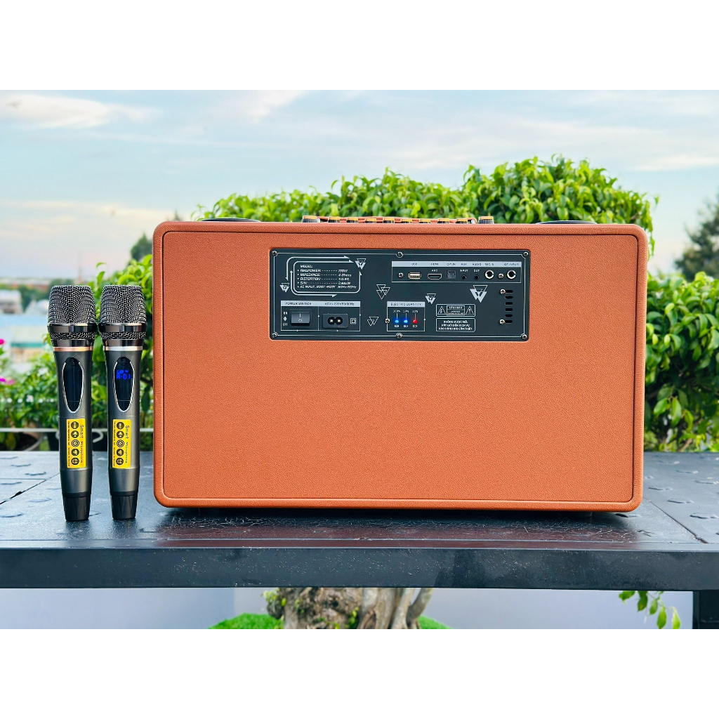 Loa Xách Tay Chính Hãng MTMax DK07 - Loa Karaoke Cao Cấp Công Suất Lớn 300W 2 Bass Trầm 20CM Công Nghệ Bass Boots