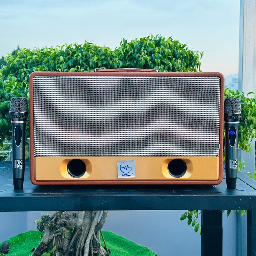 Loa Xách Tay Chính Hãng MTMax DK07 - Loa Karaoke Cao Cấp Công Suất Lớn 300W 2 Bass Trầm 20CM Công Nghệ Bass Boots