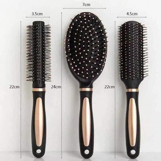 Set 3 Lược Cao Cấp (Gỡ Rối Tóc + Tạo Kiểu Tóc + Massa Tóc )
