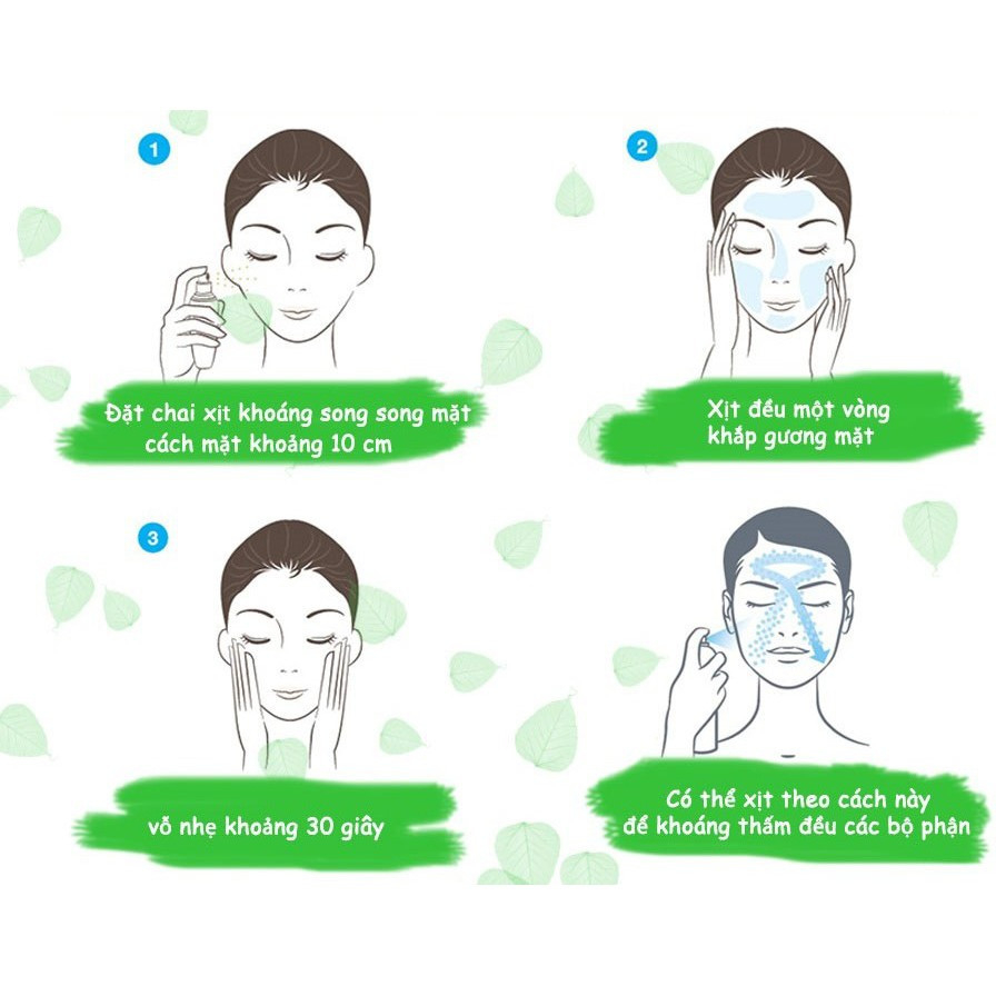 Xịt Khoáng Dưỡng Trắng, Làm Mờ Thâm Nám Dongsung Rannce Mist 150ml