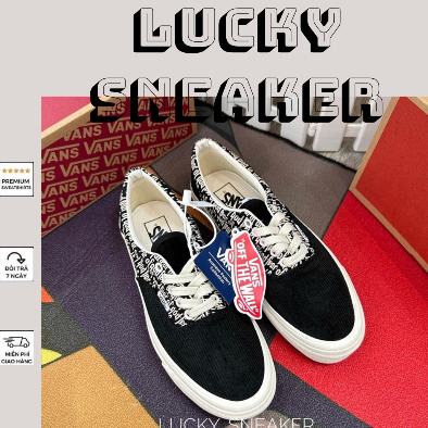 Giày Vans Fear Of God Era Black - Van.s FOG Đen Lai Au Cao Cấp