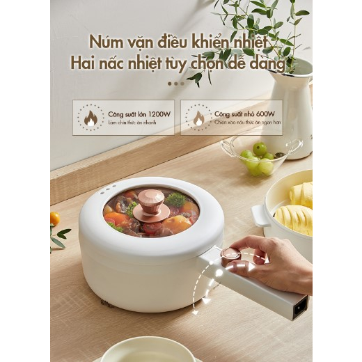 Nồi Điện Đa Năng Bear 1.6L DRG-P16M2 / 3L DRG-F30H1 | Hàng Chính Hãng | Bảo Hành 18T |  | Mimax Store