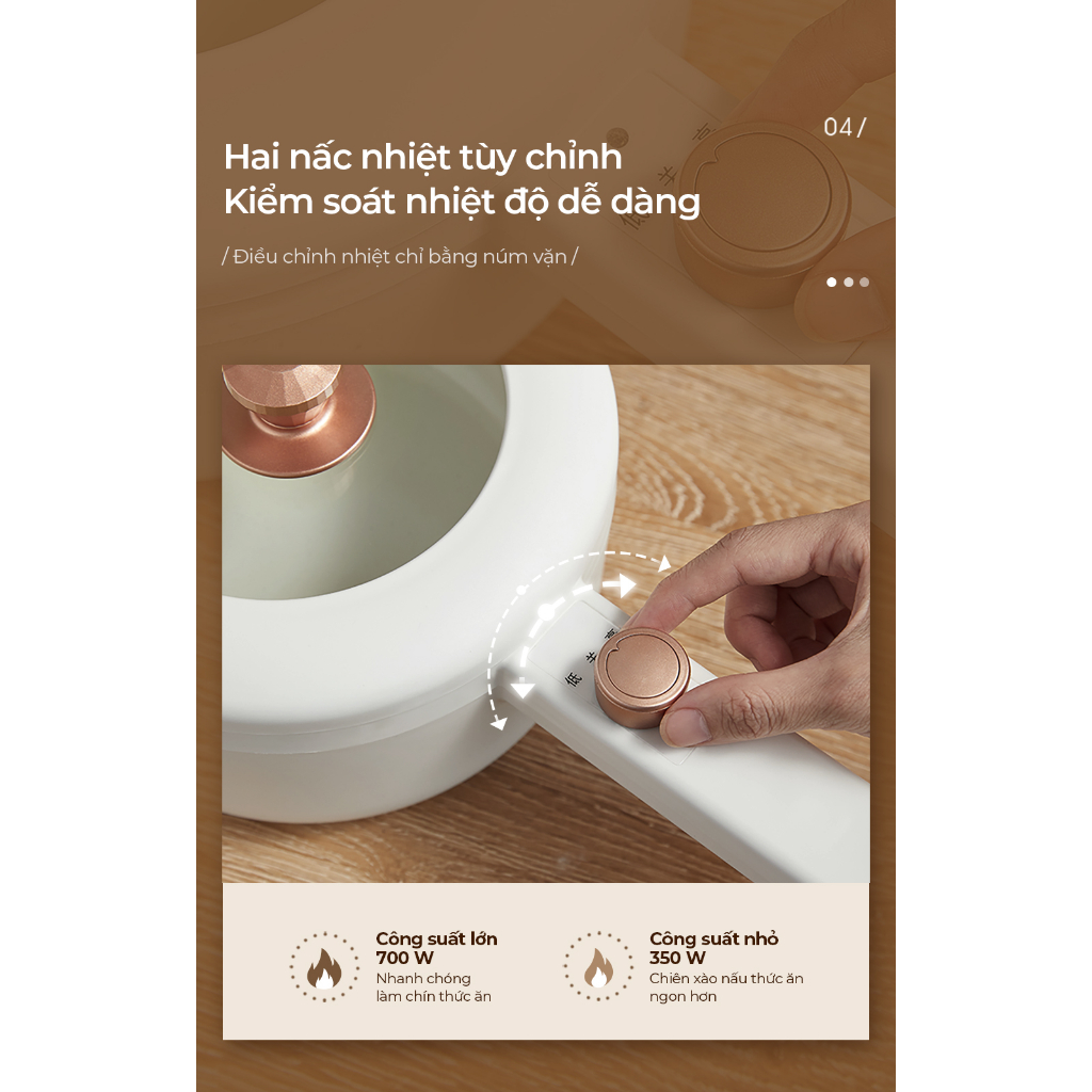 Nồi Điện Đa Năng Bear 1.6L DRG-P16M2 / 3L DRG-F30H1 | Hàng Chính Hãng | Bảo Hành 18T |  | Mimax Store