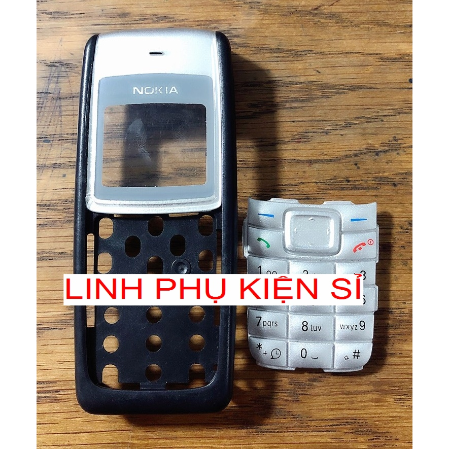 MẶT KÍNH TRƯỚC KÈM PHÍM NOKIA 1110I MÀU ĐEN