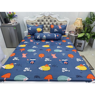 Ga Chống Thấm Cotton Hàn, Drap chống thấm tuyệt đối, Bé tè lau khô ngay, Bảo vệ nệm