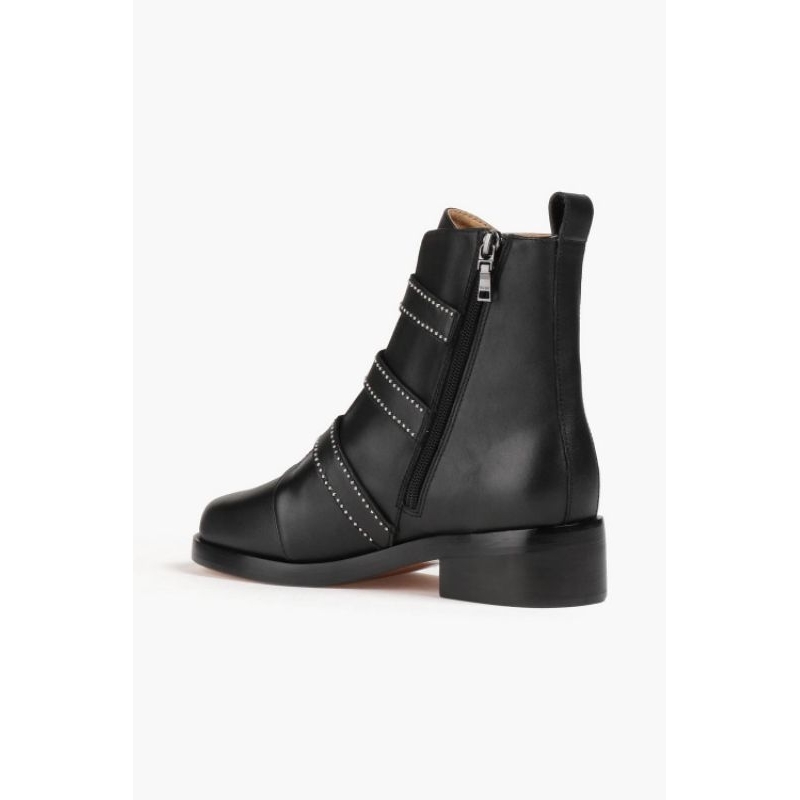 Bốt nữ Fortuny hiệu Maje Pháp chính hãng có gắn đá