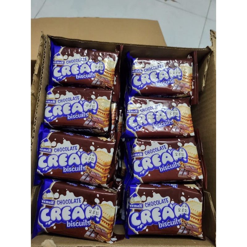 🥯 THÙNG 1KG5 BÁNH QUY NHÂN KEM SOCOLA🥯