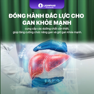 Cao ống atiso không đường LADOPHAR mẫu mới không cỏ ngọt gấp đôi hàm lượng