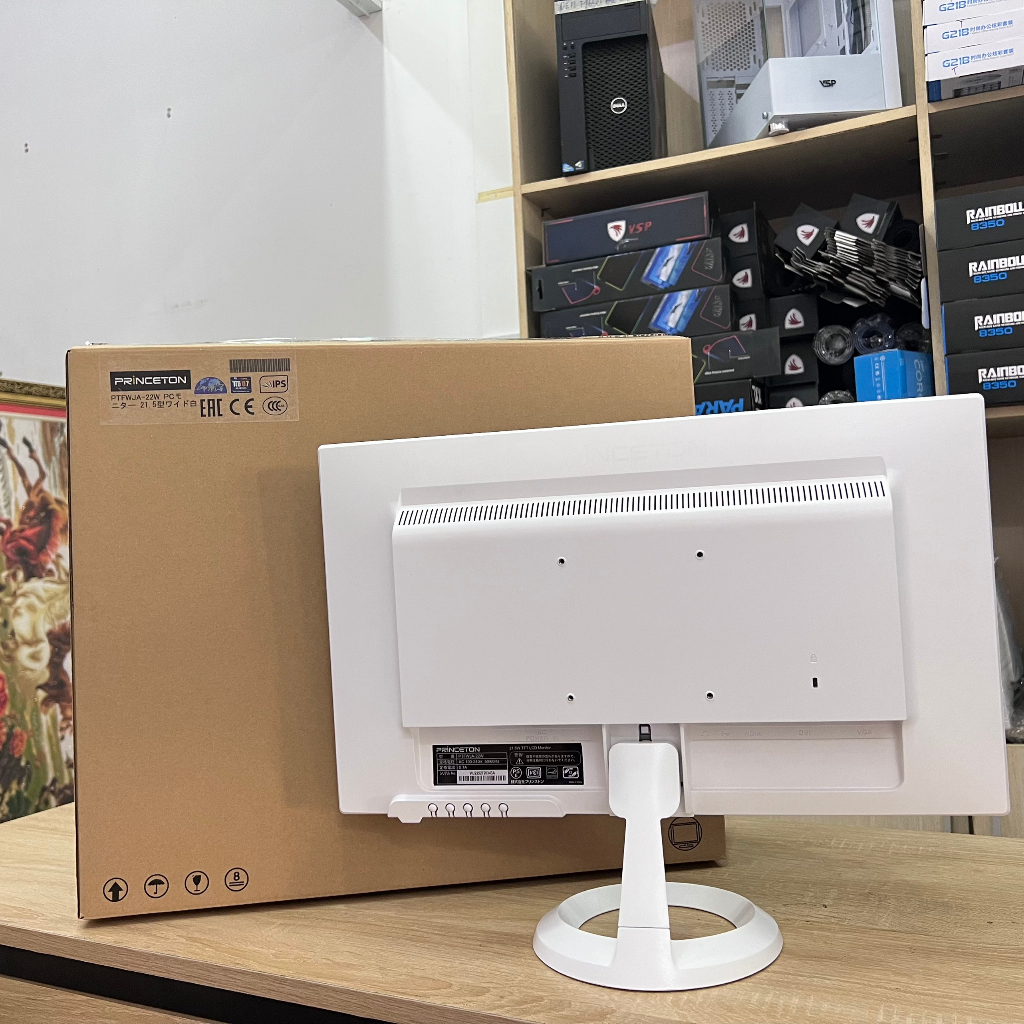 Màn hình Princeton  22inch Full HD / DVI - VGA - HDMI có loa Fullbox
