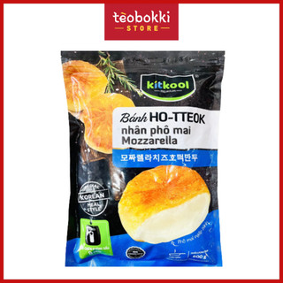 Bánh hotteok nhân phô mai mozzarella Kitkool 600g