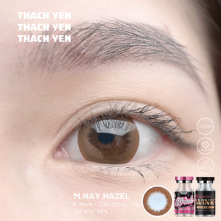 Lens Mắt Mini Nay Hazel giãn vừa - 0-10 độ kính áp tròng
