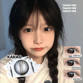 Kính áp tròng Kakao Black - Lens Độ từ 0 - 10 độ